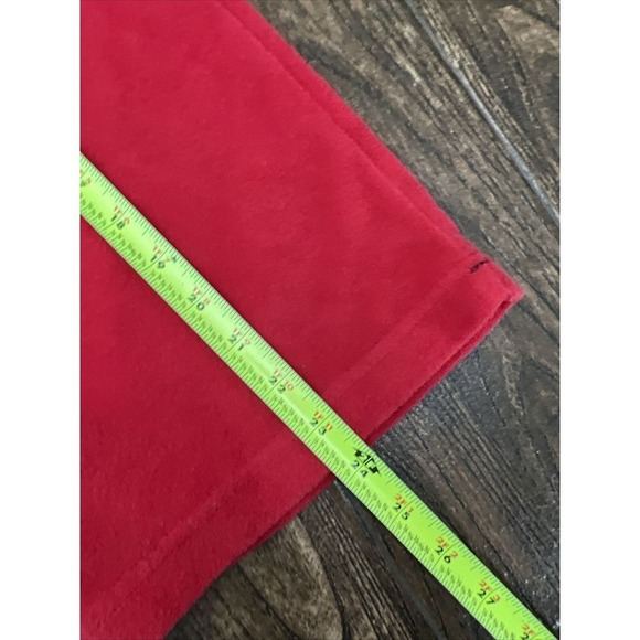 WOMENS BIRDWELL BEACH BRITCHES RED SOFT FRENCH TERRY SHORT SLEEVE POLO SHIRT L - Picture 11 of 13